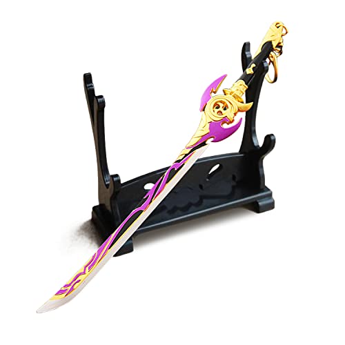 Weapon Keychain Pendant with Display Rack - Mistsplitter Reforged