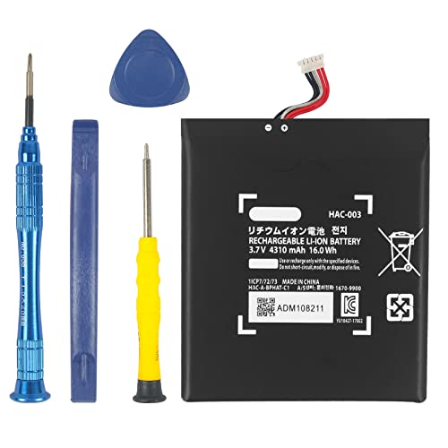 HAC-003 Battery for Switch  Battery with Repair Tool Kit - for HAC 003