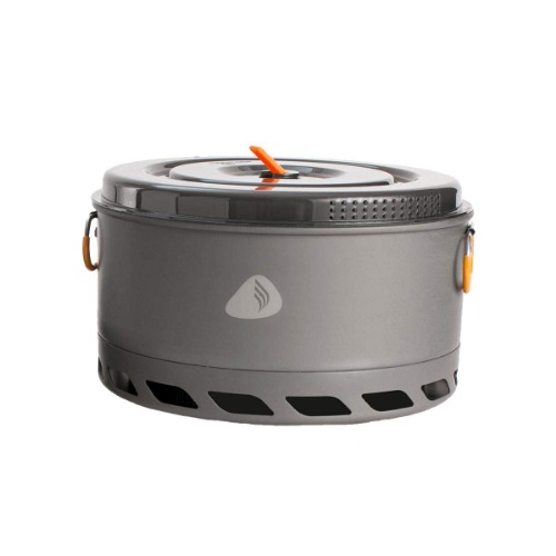 Jetboil 5-Liter FluxRing Camping Pot and Lid for Camp Cooking with Jetboil Backpacking Stoves