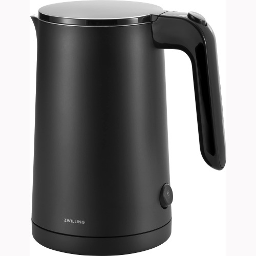 ZWILLING Enfinigy Cool Touch 1-Liter Electric Kettle, Cordless Tea Kettle & Hot Water - Black - Black 1 L Cool Touch