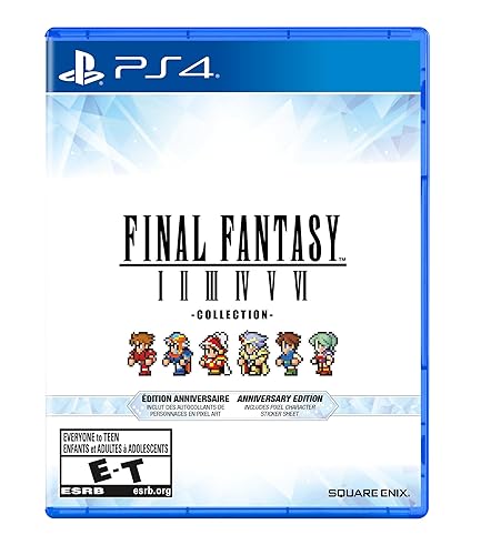 FINAL FANTASY I-VI Collection Anniversary Edition - 2024 (PS4)