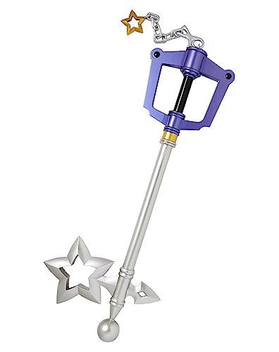 Spirit Halloween Kingdom Hearts Starlight Keyblade | Officially Licensed | Kingdom Hearts Accessory | Gaming Costumes Multicolor