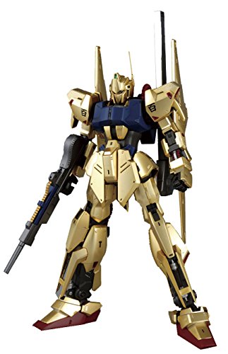 Bandai Hobby MG 1/100 Hyaku-Shiki Version 2.0 "Zeta Gundam Model Kit, Black, Medium