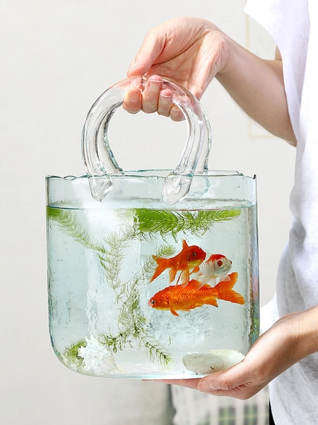 Handbag Vase (NOT FISH BOWL)
