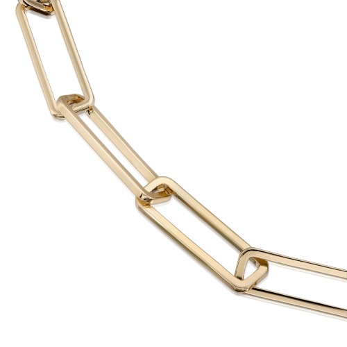 Large Rectangle Link Chain - 18"
