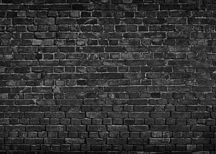 AIIKES 7x5ft Black Brick Wall Photography Backdrop Brick Backdrop Vintage Theme Stone Brick Background Baby Birthday Party Decoration Photo Booth Studio Props 11-501 - 7x5ft