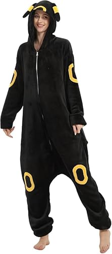 MWLOVER Adult Onesie Halloween Unisex Animal Costume Cosplay Pajamas Jumpsuit - Large - Yellow
