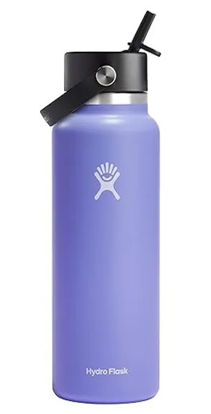 Hydro Flask 40 OZ Wide Flex Straw Cap Lupine - Flex Straw 40 Oz - Lupine - 1183 ml