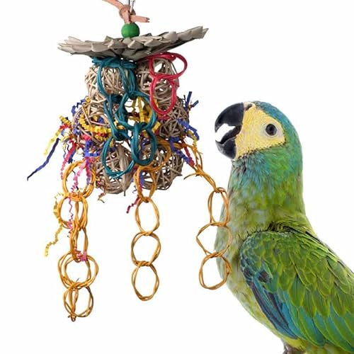 Super Bird Creations 10 by 5-1/2-Inch Mexican Hat Dance Bird Toy, Medium