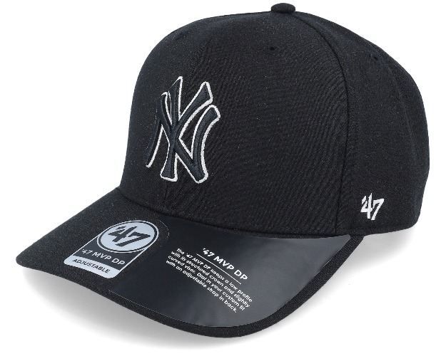 New York Yankees Cold Zone Mvp Dp Black Adjustable - 47 Brand