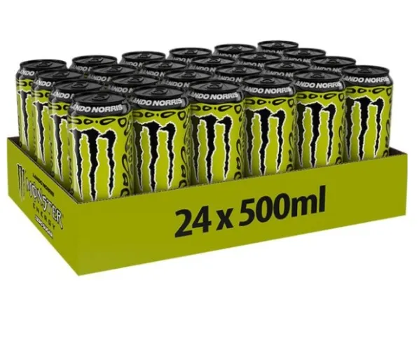 24 x Monster Energy 50 cl Lando Norris Zero Sugar