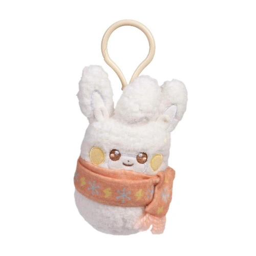 Pawmi Snowman Pokémon Holiday Plush Key Chain