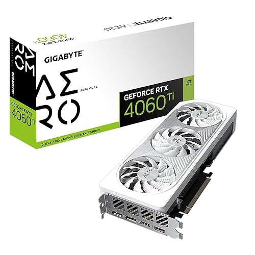GIGABYTE GeForce RTX 4060 TI AERO OC 8GB Graphics Card