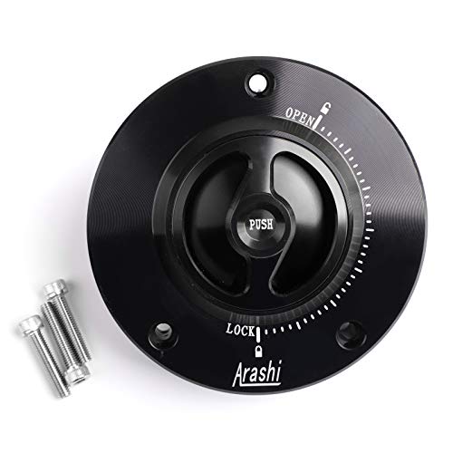 Areyourshop CNC Keyless Fuel Gas Tank Cap For SUZUKI GSXR 1000