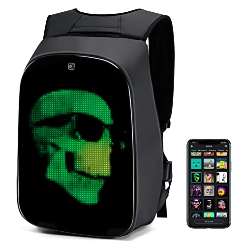LED Motorcycle Helmet Backpack Rampage Series