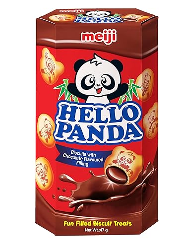 Hello Panda Chocolate Biscuits 57 g (Pack of 10)