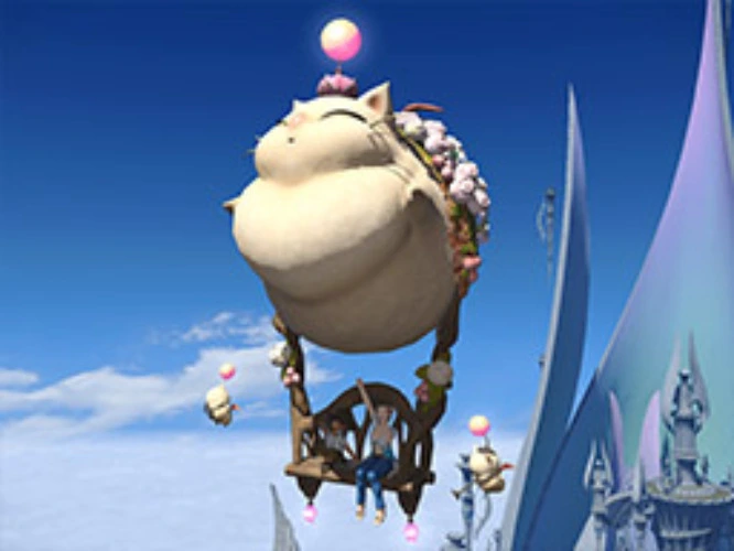 FFXIV Mount: Fat Moogle