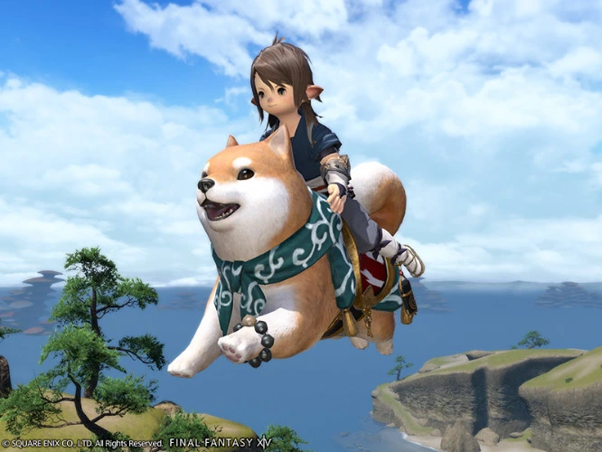 FFXIV Mount: Megashiba (Account-wide)