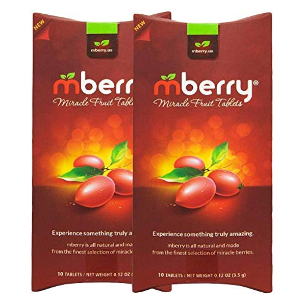 mberry Miracle Fruit Tablets, 10-Count (Pack of 2)