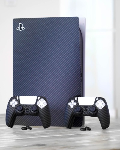 PS5 Carbon Fiber Bundle - Ultimate / Black / Digital