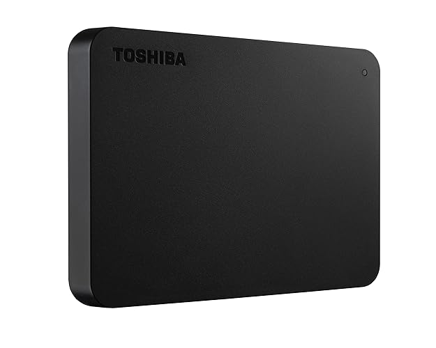 Toshiba Canvio Basics 2TB Portable External Hard Drive USB 3.0, Black - HDTB420XK3AA - 2TB - Classic - Black