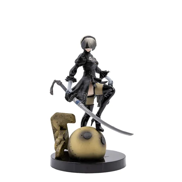 NatureMax 2B Figure Nier Automata Figure Yorha No. 2 Type B 2B PVC Anime Action Figures Cosplay Collection Valentines Day Gift