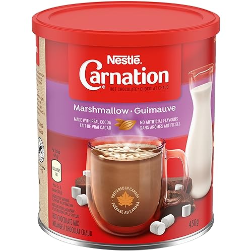 Carnation Hot Chocolate Marshmallow Canister, 450g
