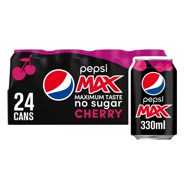Pepsi Max Cherry, 24 x 330ml