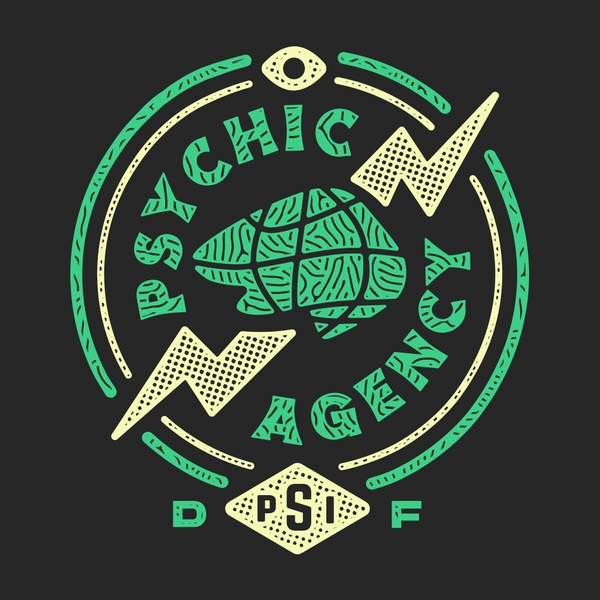 Psychic Agency Hoodie | Unisex L / Charcoal Heather