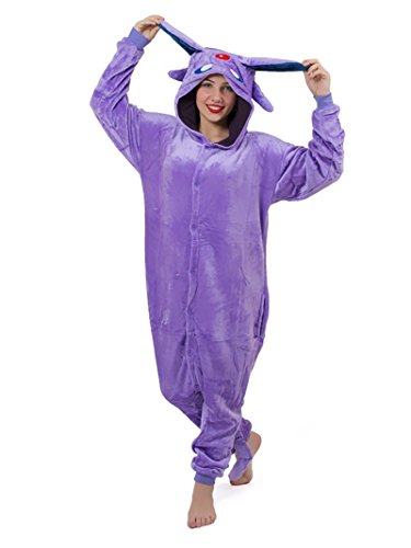 Disney cartoon characters Green Mike Monster Sully Cookie Monster Elmo Onesie Fancy Dress Costume Hoody Pyjama Sleep wear Carnival Costume Purple Smurf, XL(height 180cm-190cm) - Purple Smurf - XL(height 180cm-190cm)