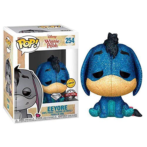 Pop! Funko Winnie The Pooh Eeyore Diamond Edition Exclusive, One Size, Black