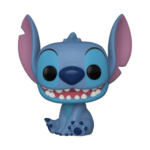 Funko POP! Disney: Smiling Seated Stitch - Lilo and Stitch - Collectable Vinyl Figure - Gift Idea - Official Merchandise - Toys for Kids & Adults - Movies Fans - Model Figure for Collectors - Smiling Seated Stitch