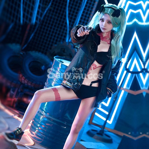 Anime Cyberpunk: Edgerunners Cosplay Rebecca Cosplay Costume - XXXL