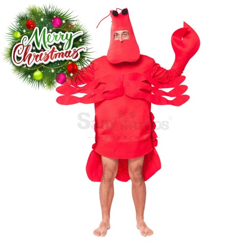 【In Stock】Halloween Cosplay Carnival Cosplay Lobster Stage Performance Cosplay Costume
