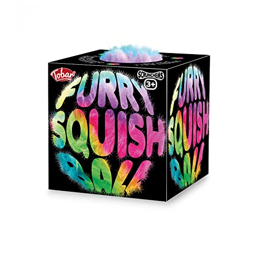 Tobar SCRUNCHEMS FURRY STRESS SQUISH BALL Toy