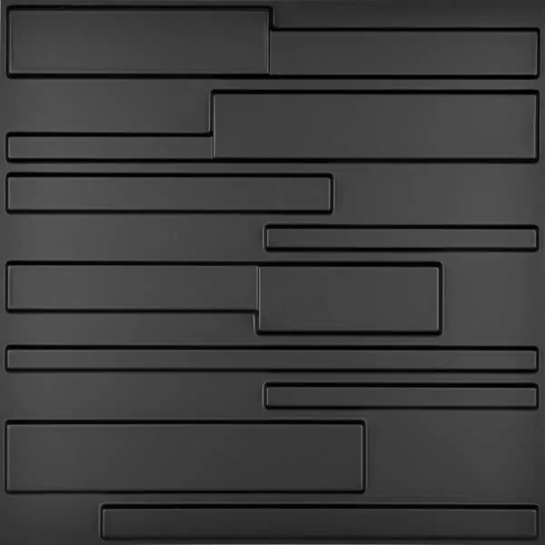 Art3d A10032BK 3D Wall Panels, Black