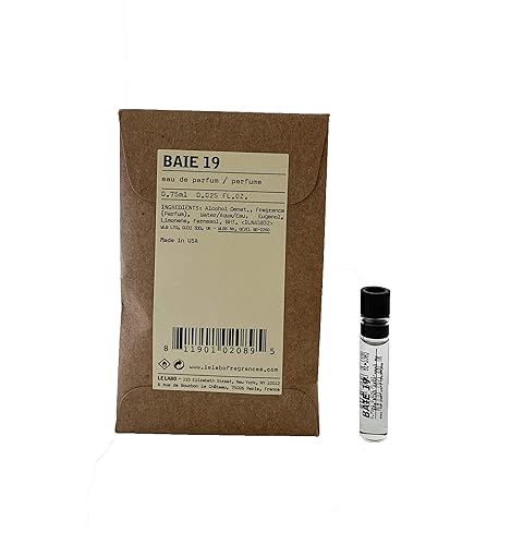 Le Labo Baie 19 Eau de Parfum 0.025 Ounce Sample - 1 Fl Oz (Pack of 1)
