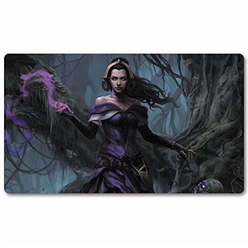 Lilian, Waker of The Dead - Board Game MTG Playmat 24x14 Inch Mousepad Play Mat for TCG CCG Office Dsek Mats