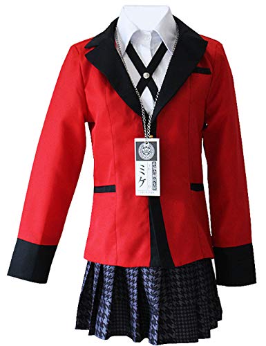 Yumeko Costume School Uniform Cosplay - X-Large