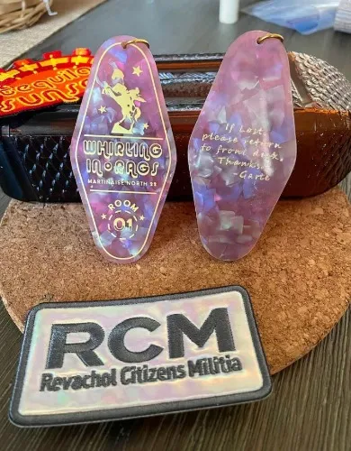 The Whirling Rag Motel Tag