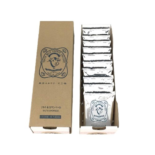 Salt & Camembert Cookies 10pieces -Japan Import- - 