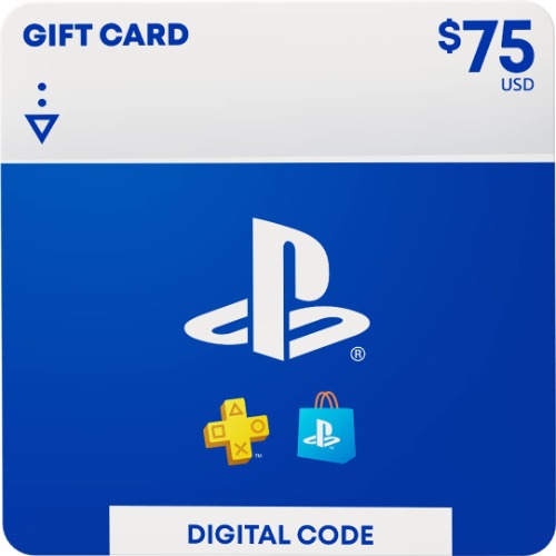 $75 PlayStation Store Gift Card [Digital Code] 