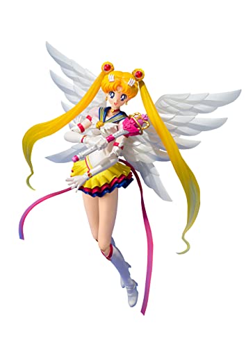 TAMASHII NATIONS - Pretty Guardian Sailor Moon Sailor Stars - Eternal Sailor Moon, Bandai Spirits S.H.Figuarts Action Figure - Eternal Sailor Moon