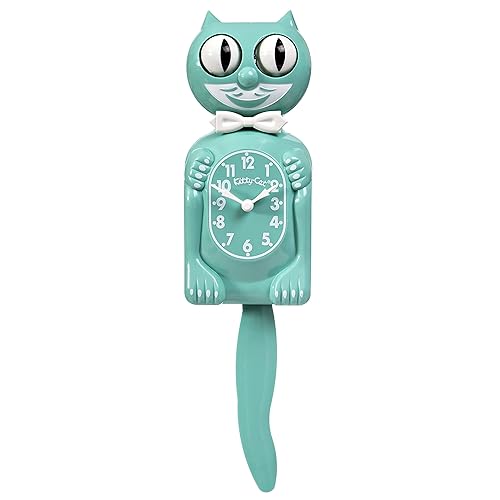 Ocean Waves Kitty-Cat Wall Clock - Ocean Waves