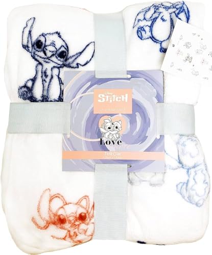 Primark Limited Disney Lilo and Stitch Throw Blanket 120cm x 150cm