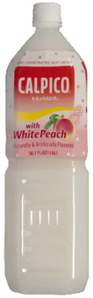 Calpico Soft Drink, Peach, 50.67-Ounce (Pack of 2)