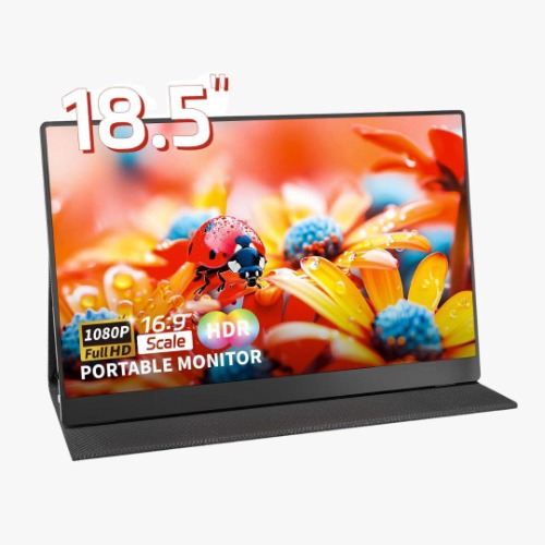 Rehisk RE-18.5FC - FHD Lightweight Portable Monitor for Travel