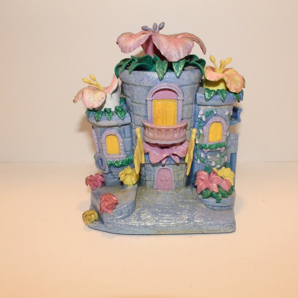 Trendmaster Star Flower Garden Castle Playset Vintage Mini Figure Set Incomplete