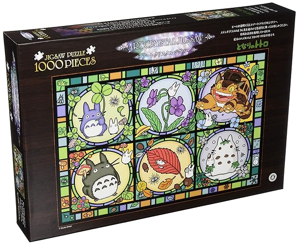 Ensky - My Neighbor Totoro - Season's Tidings, Art Crystal Jigsaw Puzzle (1000-AC012) - Totoro Seasonal Service