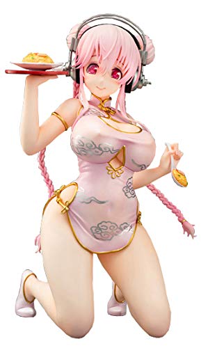 SoniComi (Super Sonico) - Sonico - China Dress Statue Series - 1/7 - China Dress Ver. (Emontoys) - Brand New
